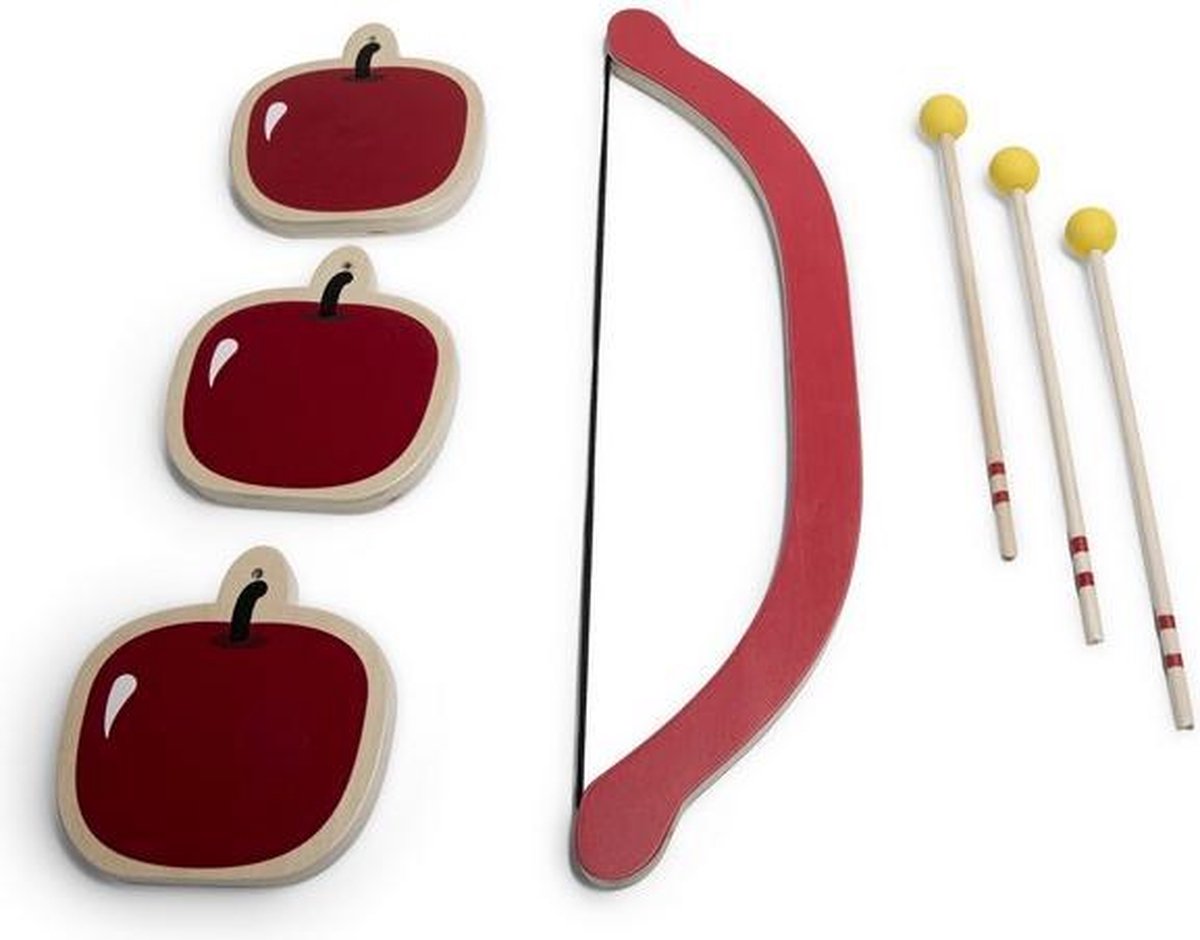 Bs toys pijl en boog - houten spel - 7-delig