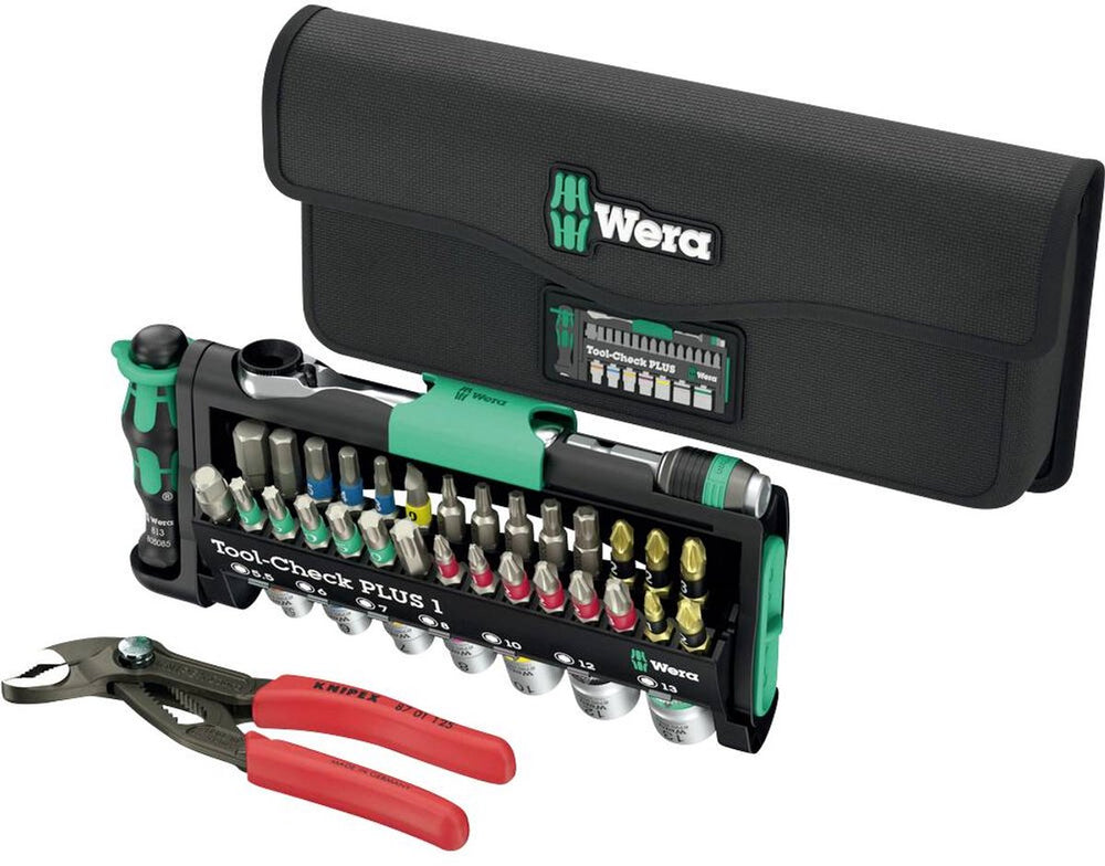 Wera tool-check combi 1 05049070001 gereedschapsset 40-delig