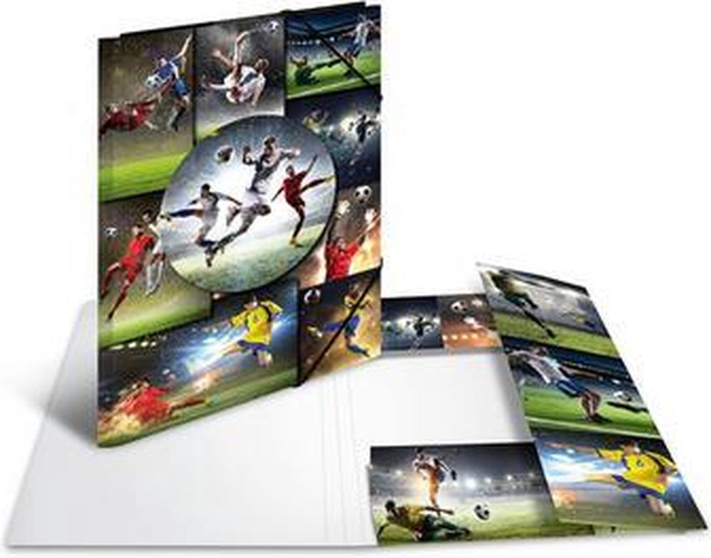 Herma sammelmappe a3 fussball pappe