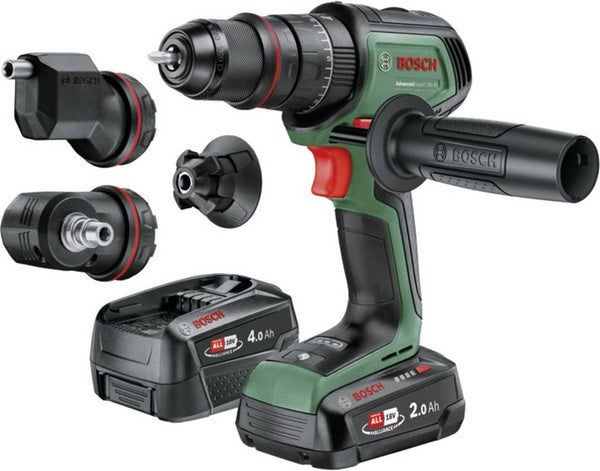 Bosch groen bosch home and garden advancedimpact 18v-80 quicksnap accu-klopboormachine
