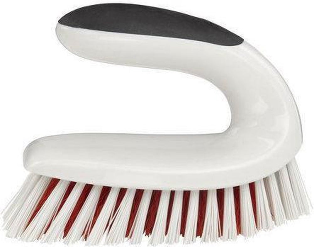 Oxo - schrobborstel - met gebogen greep