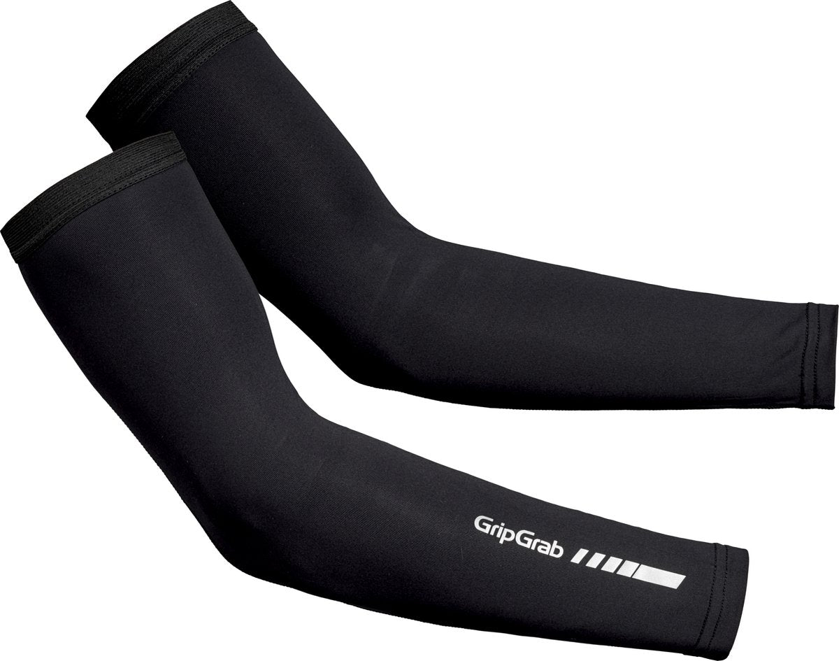 Gripgrab - upf 50+ uv protect arm sleeves zomer fiets armstukken uv bescherming - zwart - unisex - maat s