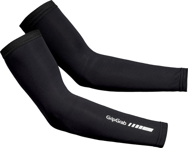 Gripgrab - upf 50+ uv protect arm sleeves zomer fiets armstukken uv bescherming - zwart - unisex - maat l