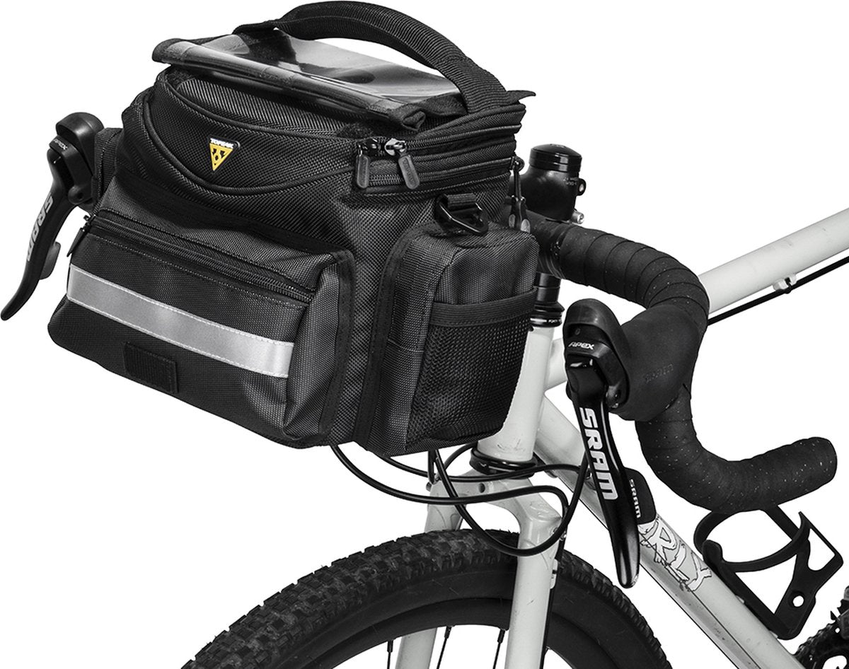 Topeak Stuurtas Tourgids Zwart E-bike
