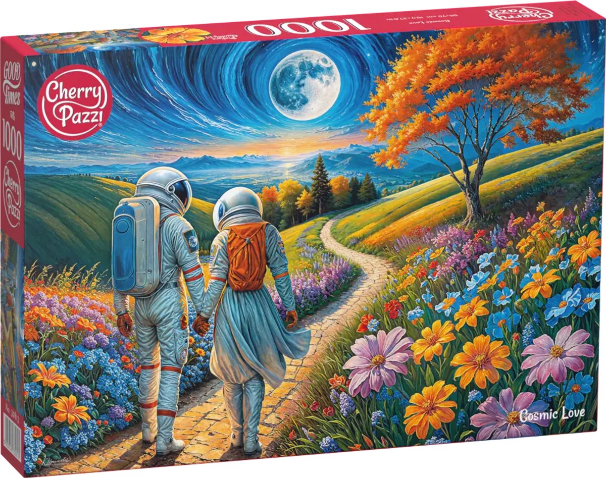 Cherrypazzi cosmic love puzzel 1000 stukjes