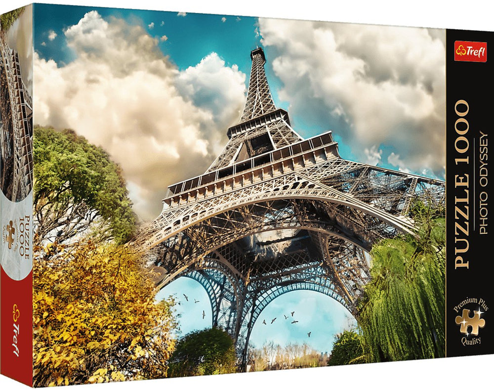 Trefl legpuzzel - photo odyssey eiffeltoren parijs 1000 stukjes.