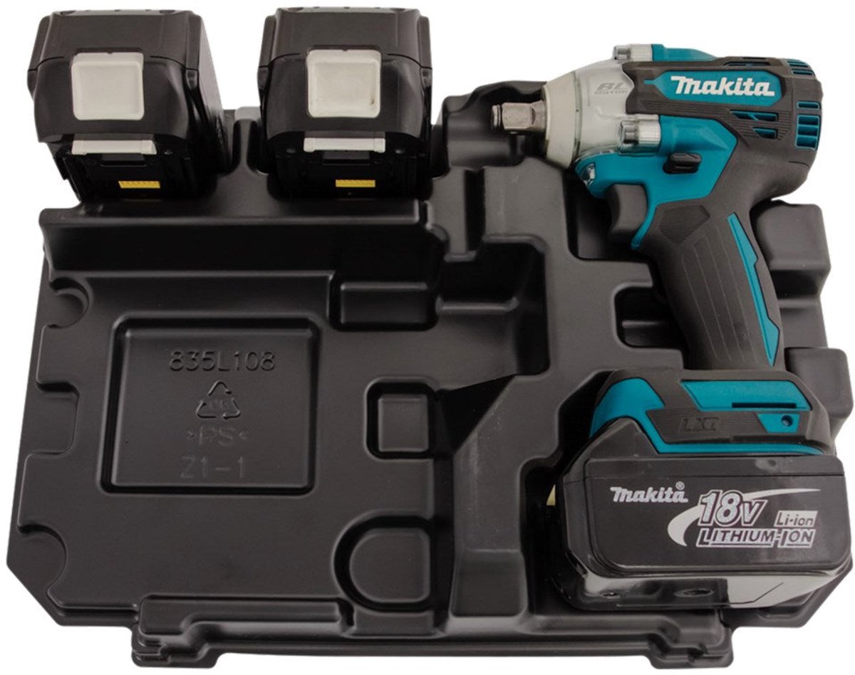 Makita accessoires inlay voor m-box (kofferinzet) voor dtw301 dtw300 - 835l10-8 - 835l10-8