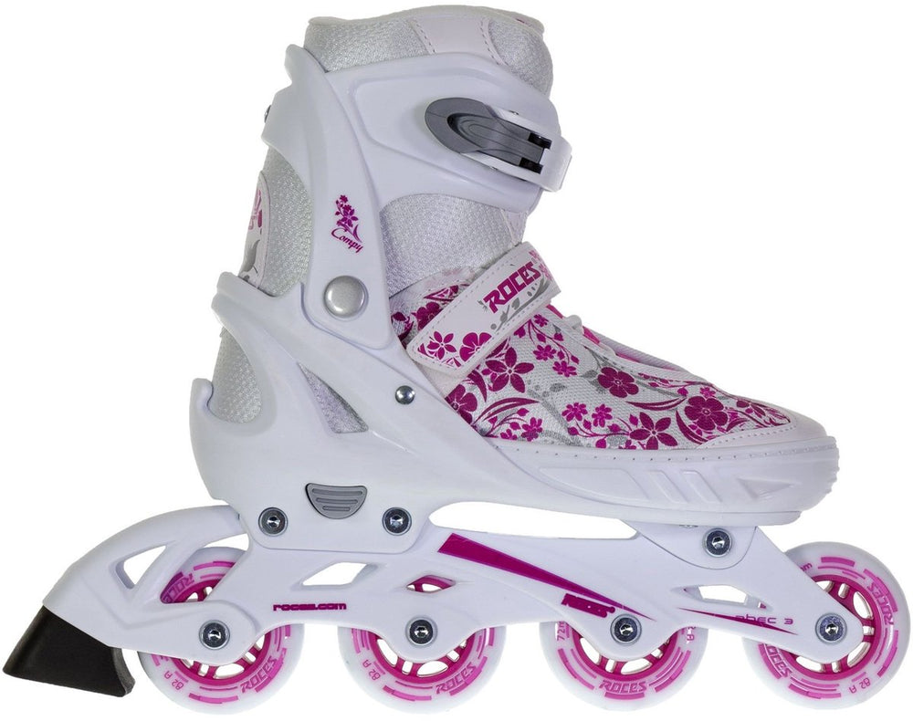 Roces – compy 8.0 – inline skates – meisjes – verstelbaar comfort fit – maat 26-29