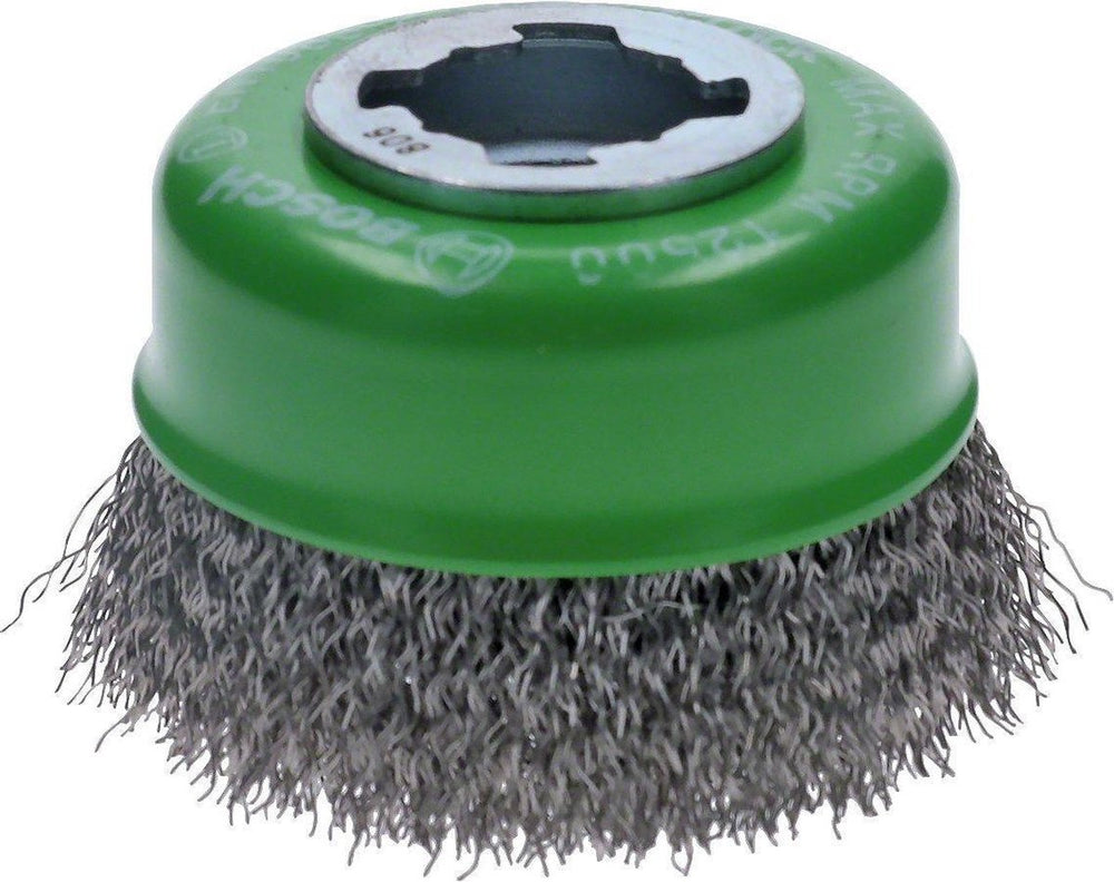 Bosch 2608620728 x-lock komstaalborstel met gegolfde draad - rvs - 0,3 x 75mm