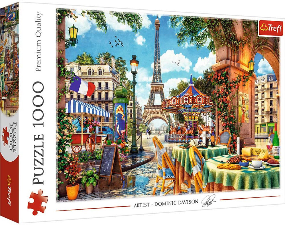 Trefl legpuzzel 1000 stukjes - parisian morning - parijs puzzel.