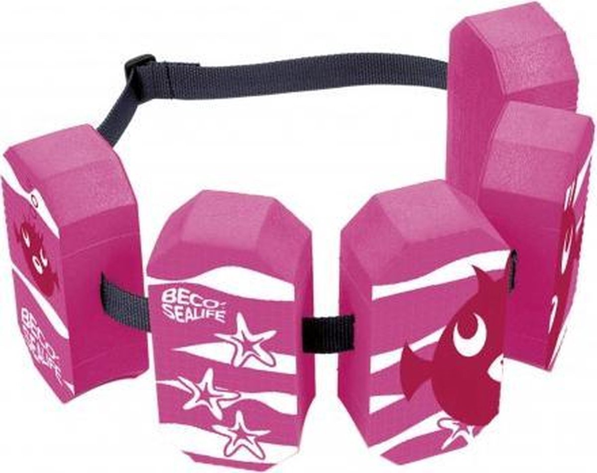 Beco -sealife® zwemgordel voor kinderen - roze - 19-30 kg