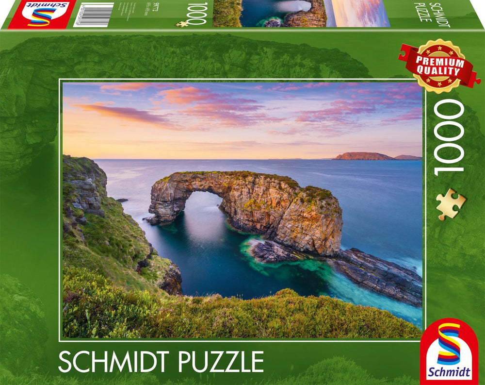 Schmidt - legpuzzel - ierland, co. donegal, fanad, great pollet sea arch - 1000 stukjes - volwassenen - vanaf 12 jaar