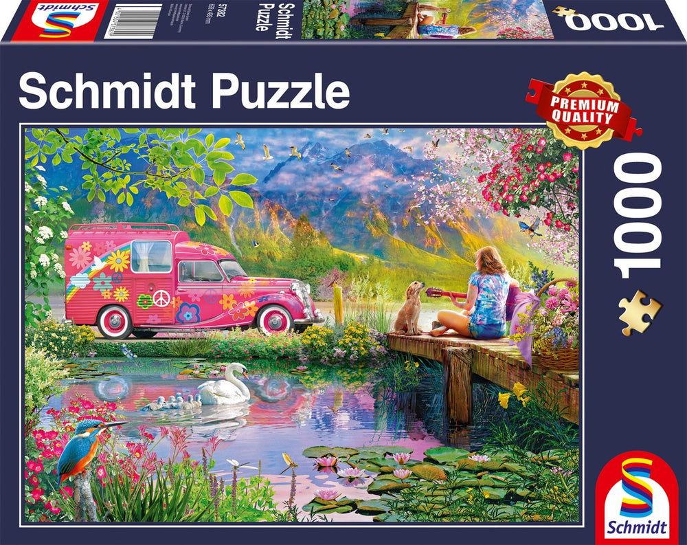 Schmidt - legpuzzel - vrede op aarde - 1000 stukjes - volwassenen - vanaf 12 jaar