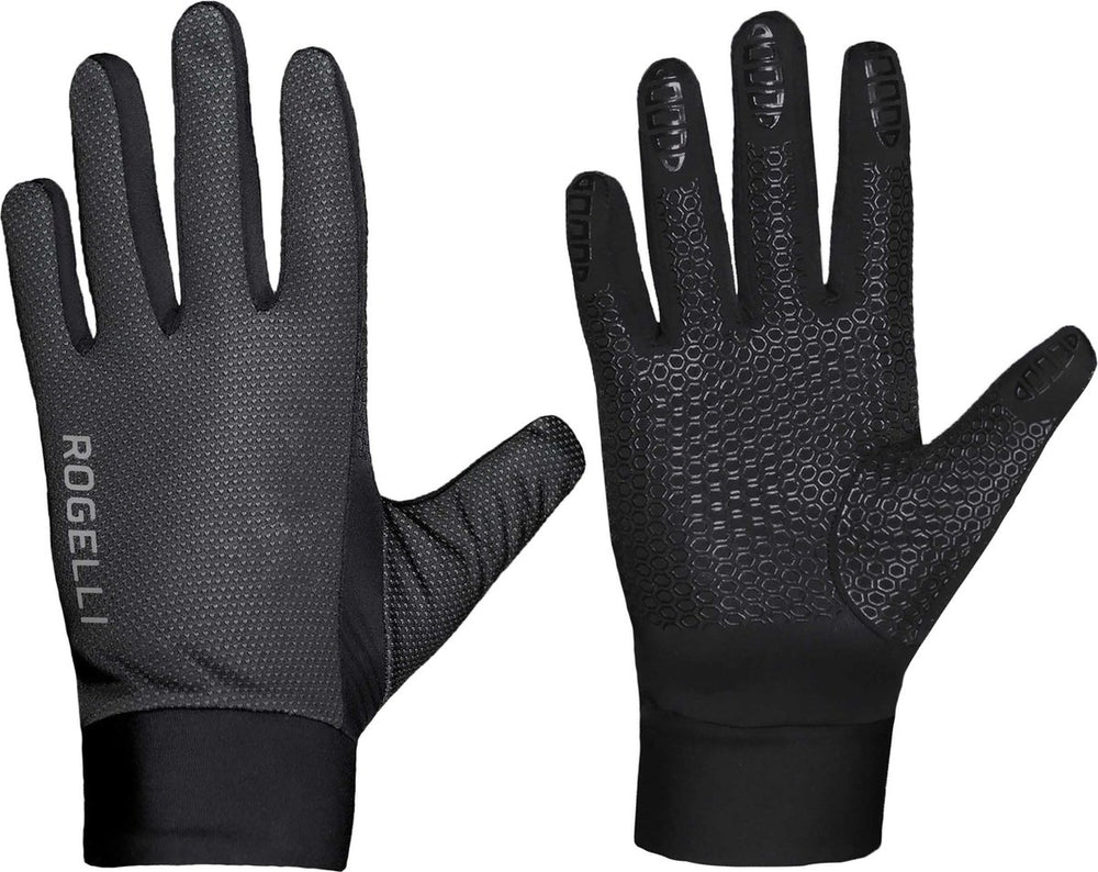 Rogelli laval fietshandschoenen heren - wielrenhandschoenen - zwart - maat 3xl