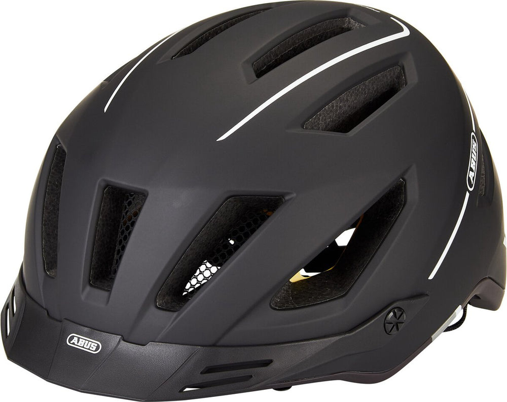 Abus stuurstand Pedelec 2.0 MIPS fluweel Zwart M 52-57cm