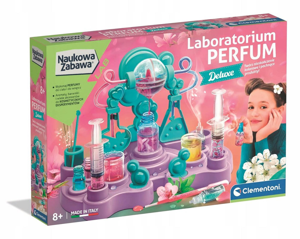 Clementoni parfum laboratorium deluxe - leer en speel
