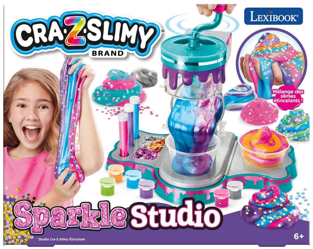 Lexibook cra-z-slimy glitter studio