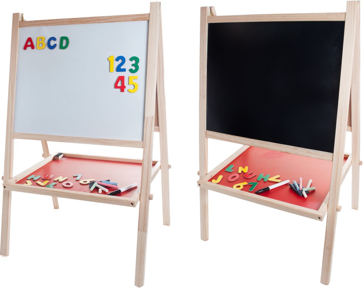 School- en whiteboard hout