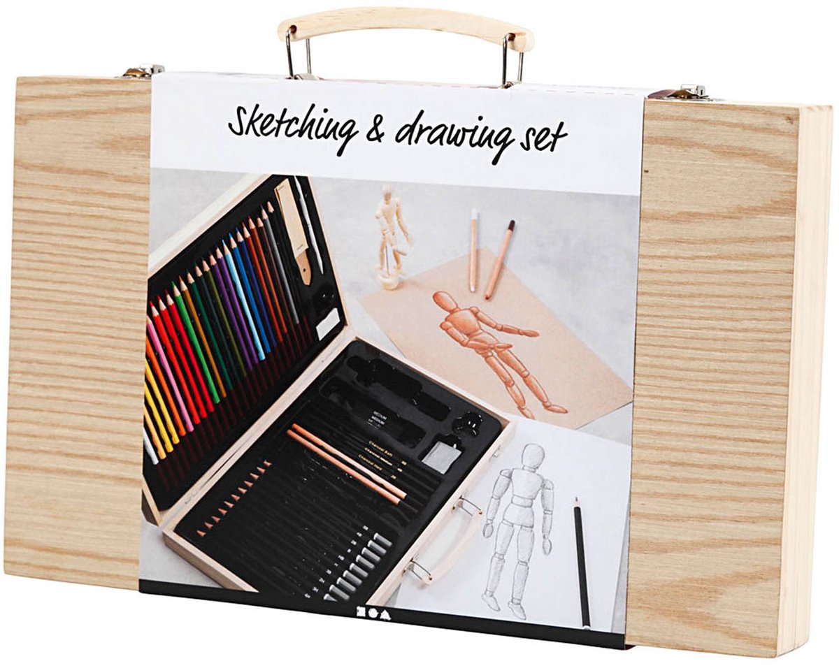 Creativ company https: www.cchobby.nl schets-en-tekenset-diverse-kleuren-1-stuk