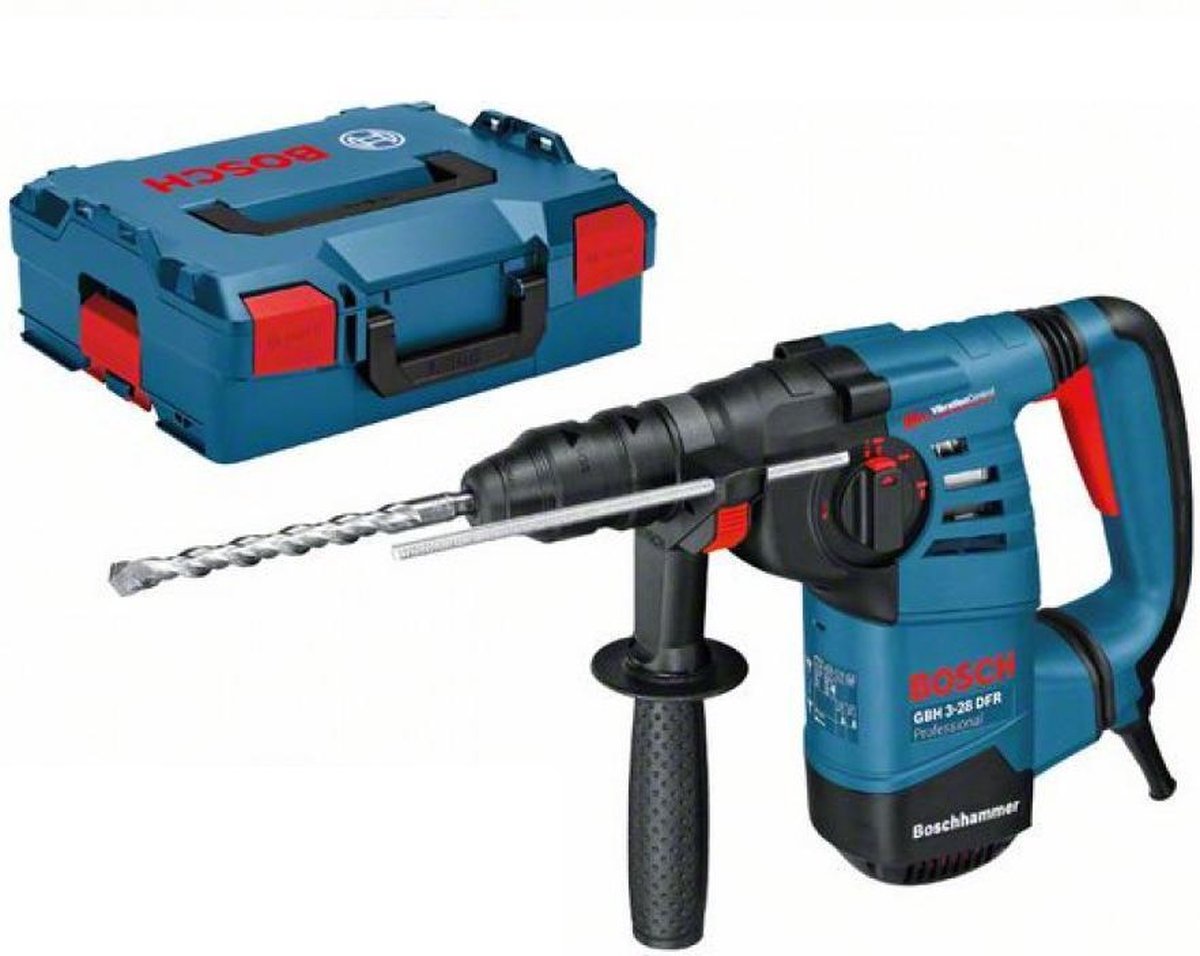 Bosch boorhamer gbh 3-28 dfr (diepteaanslag 210 mm, handgreep, snelspanboorhouder 13 mm, wisselboorhouder sds-plus)