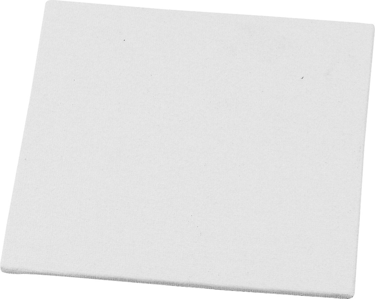 Creativ company creotime canvaspaneel 12,5 x 12,5 x 0,3 cm wit per stuk
