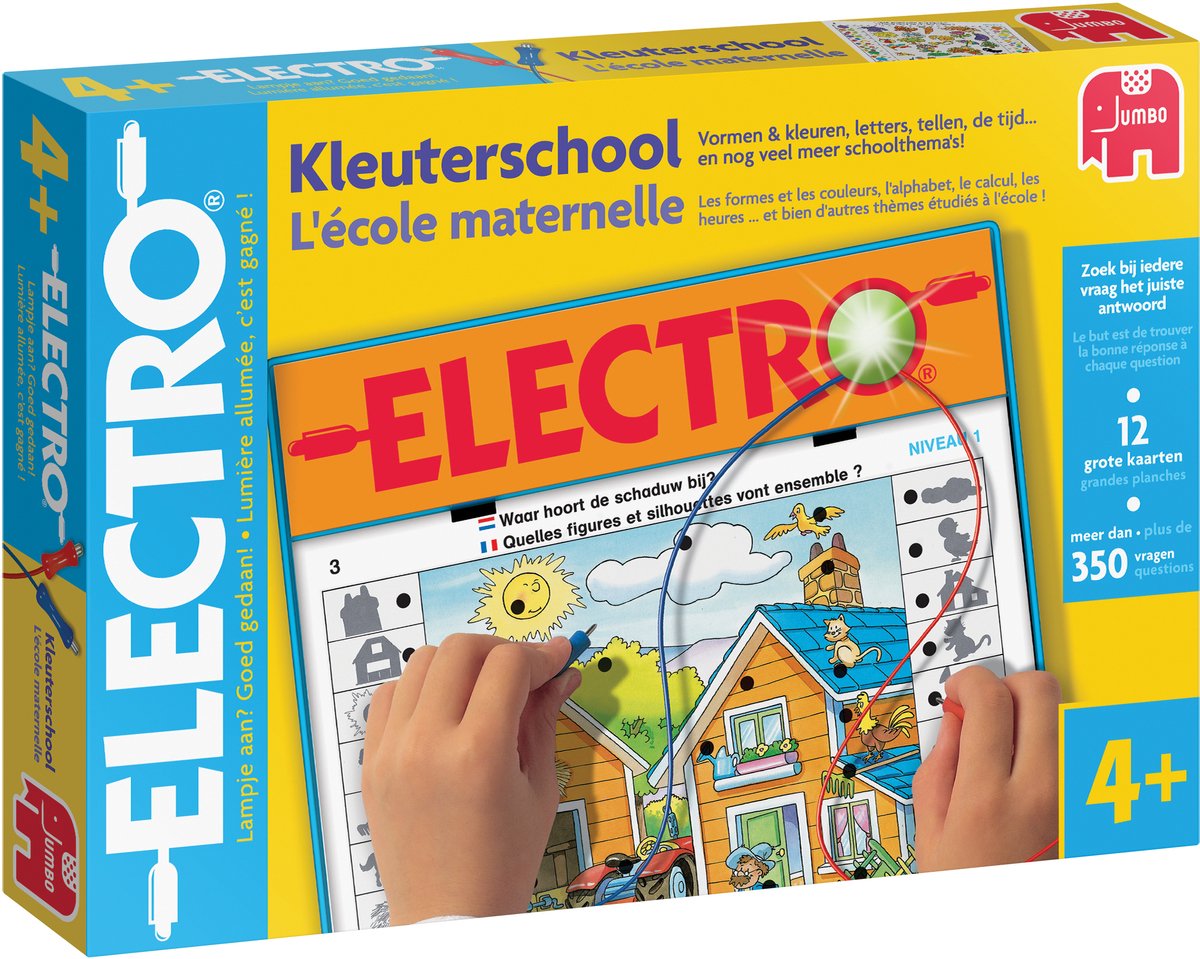 Electro jumbo - - kleuterschool - belgië - educatief spel