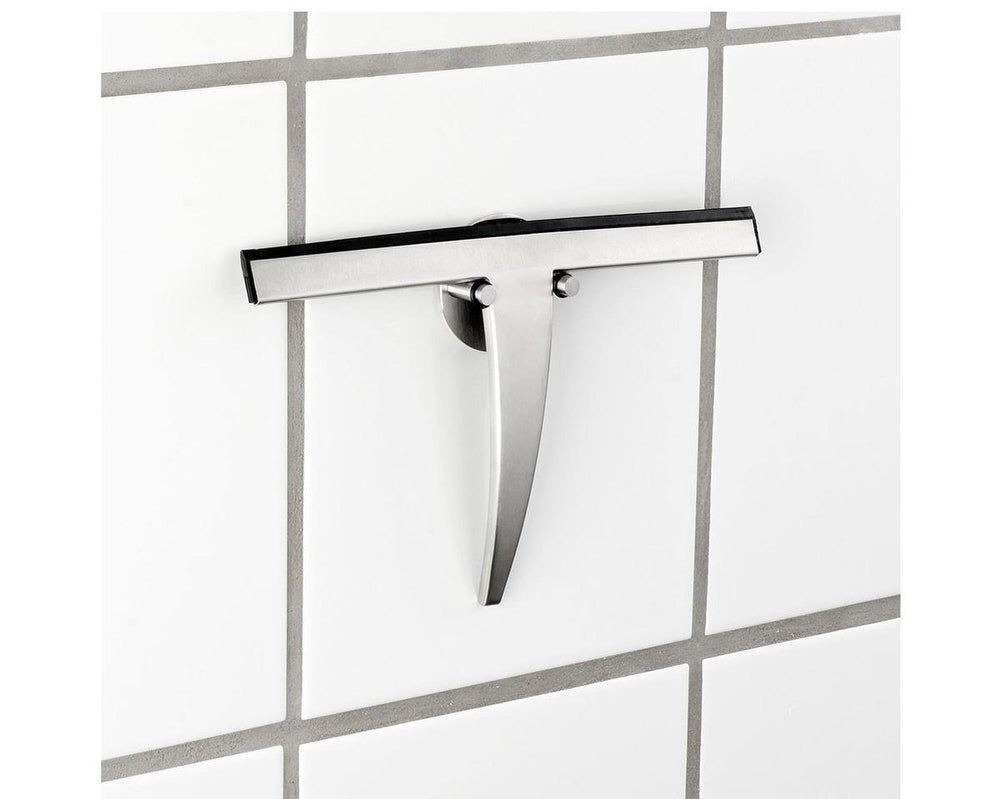 Wenko douchewisser bosa rvs mat - raamwisser - trekker douche - bevestigen zonder boren