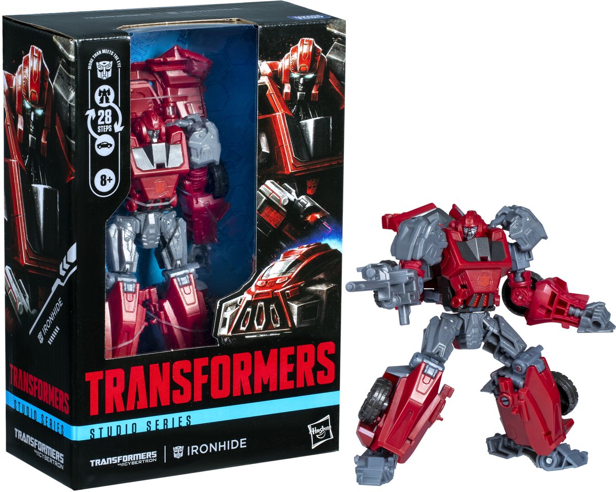 Transformers hasbro : war for cybertron studio series voyager class action figure ironhide 16 cm action figuur