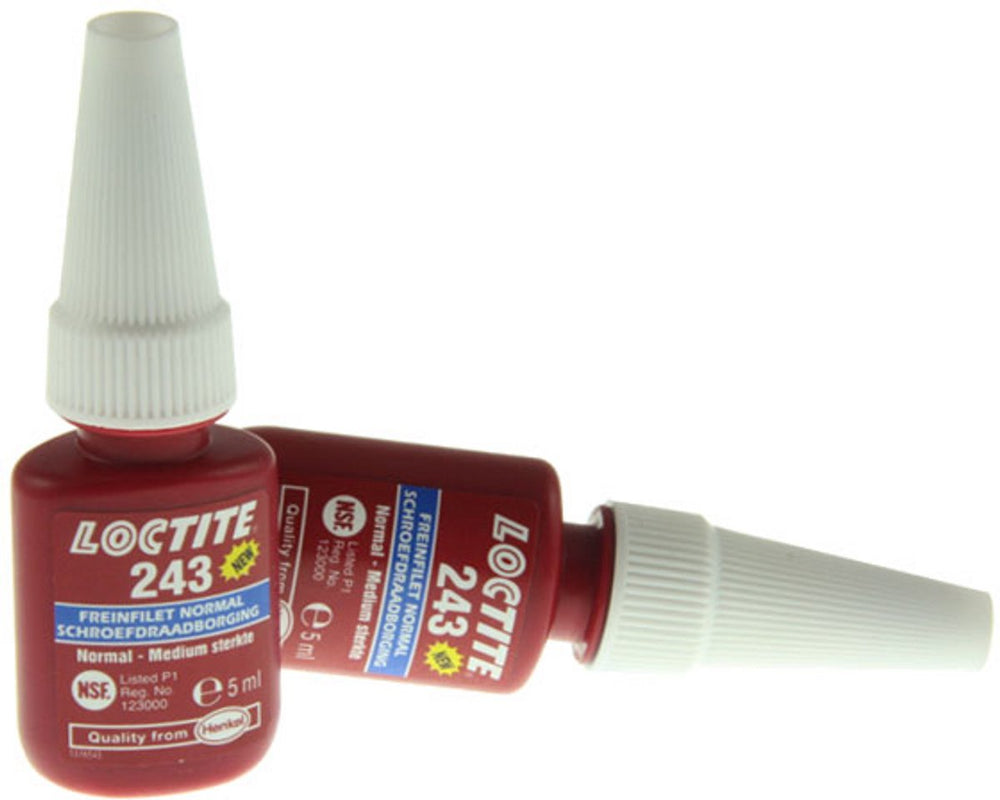 Loctite 243 borgmiddel medium (blauw) 5ml
