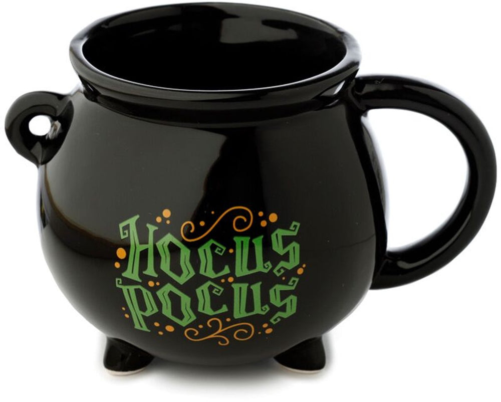 Hocus pocus zwarte ketel gevormde keramische mok