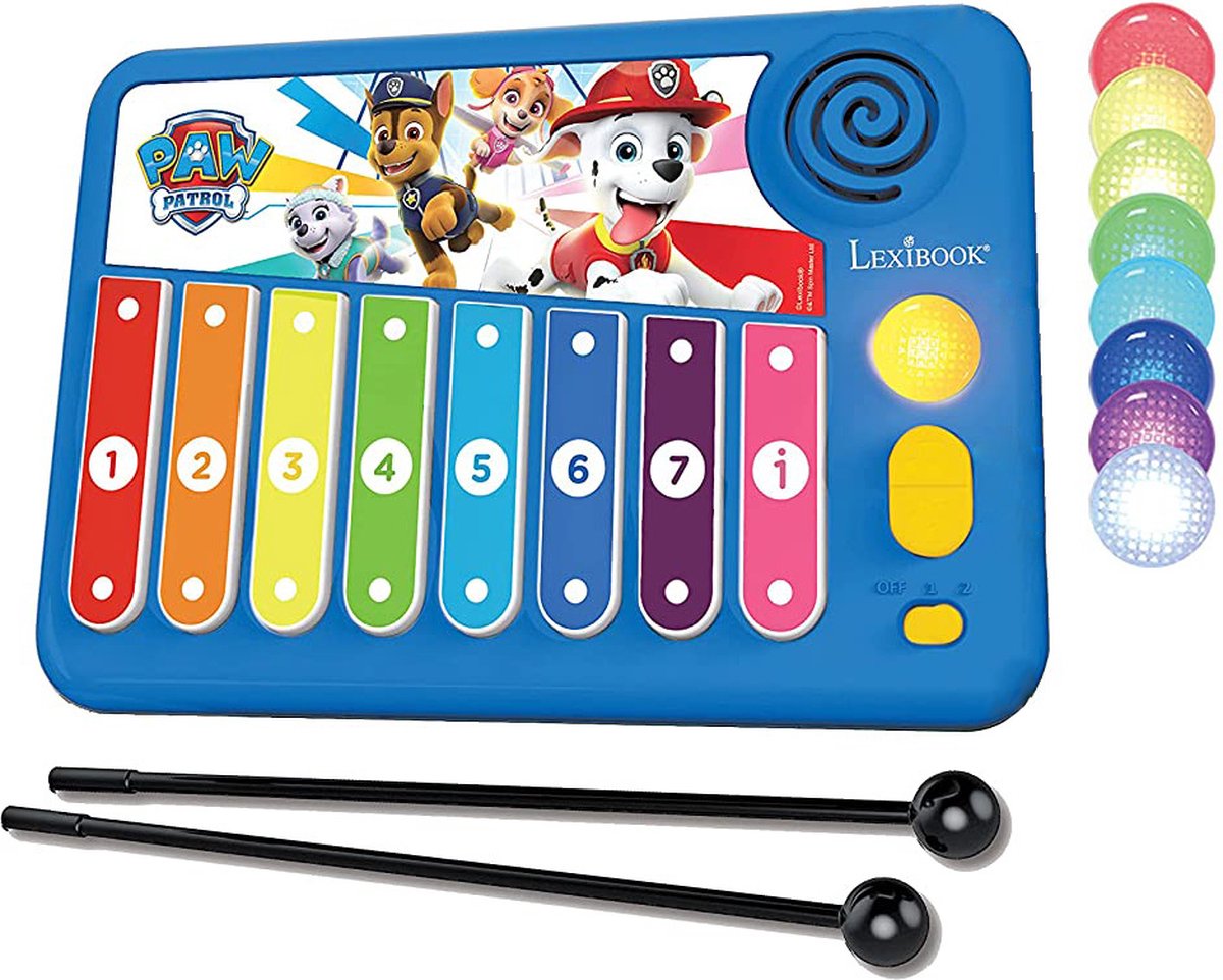 Paw Patrol xylo-fun educatief met licht