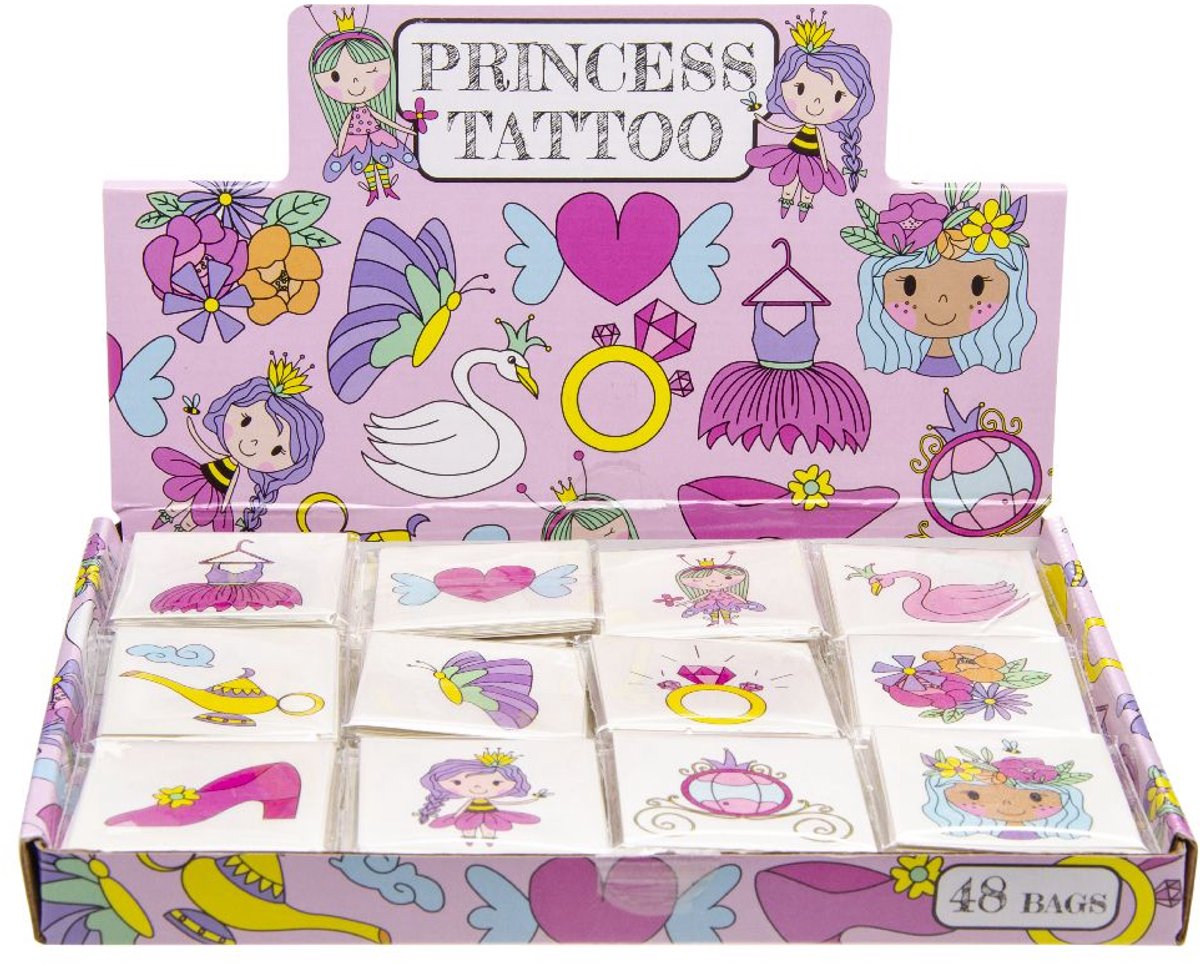 Duckiez tattoos prinses, 12e.