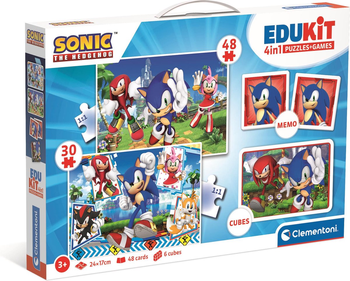 Sonic Clementoni edukit 4in1