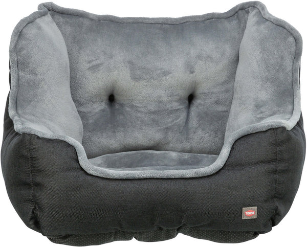 Trixie autostoel voor honden - 50 x 50 x 40 cm - zwart grijs