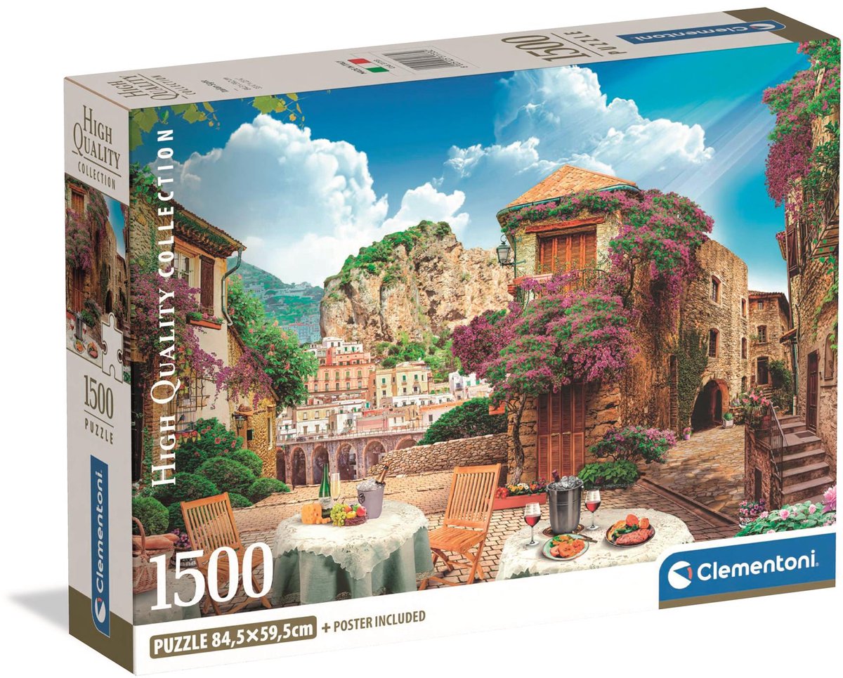 Clementoni legpuzzel italian sight, 1500st.