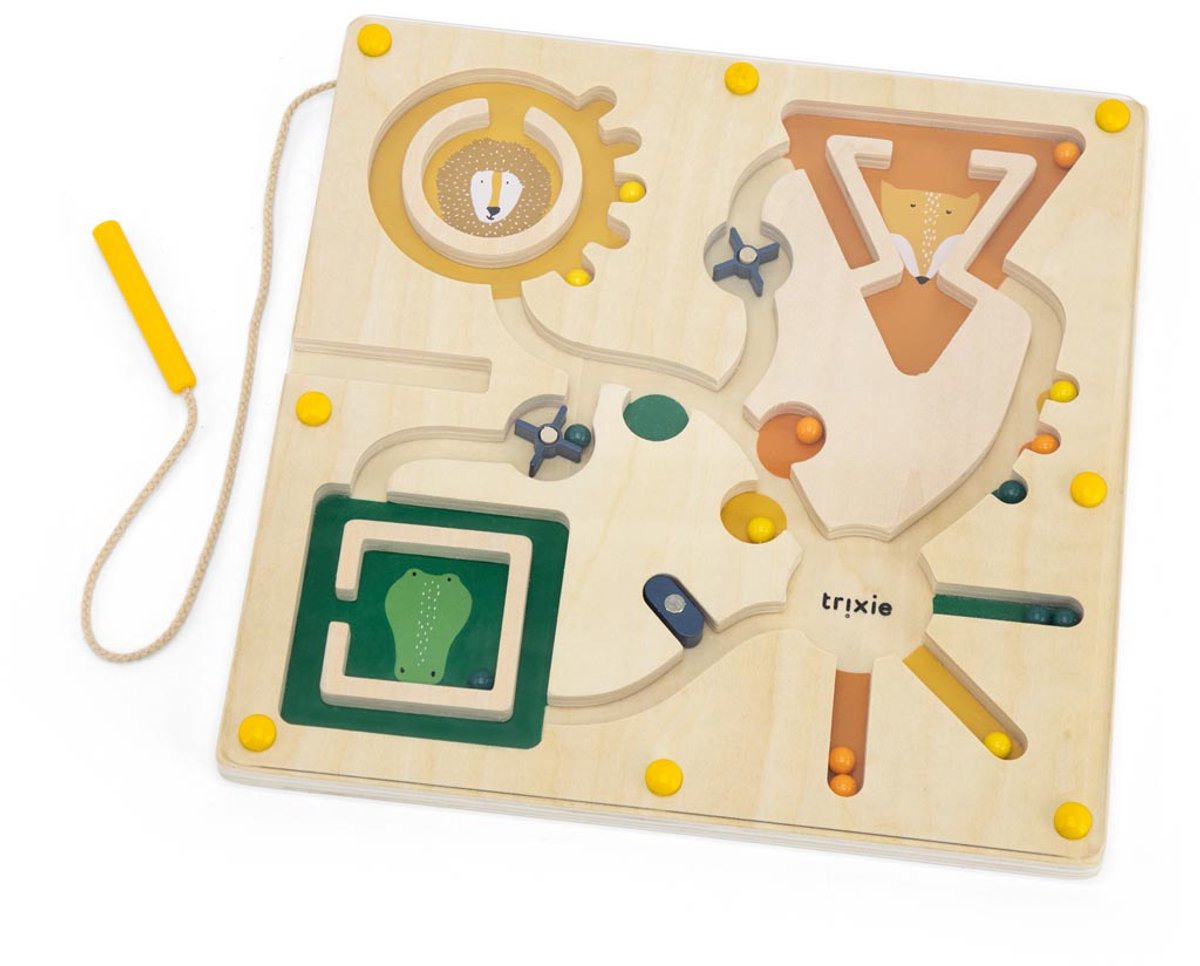 Trixie houten magnetisch doolhof