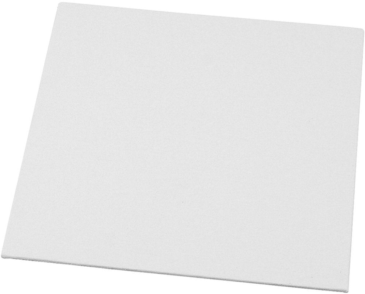 Merkloos sans marque https: www.cchobby.nl canvas-paneel-afm-20x20-cm-dikte-3-mm-280-gr-wit-10-stuk-1-doos