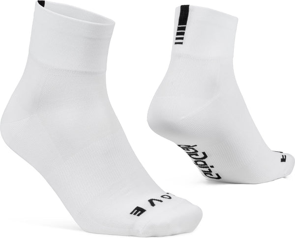 Gripgrab - lightweight sl korte performance zomer fietssokken 1 paar coolmax wielersport sokken low cut - wit - unisex 44-47