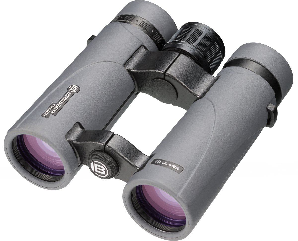 Pirsch ED 10x34 Binoculars with Phase Coating, Grey