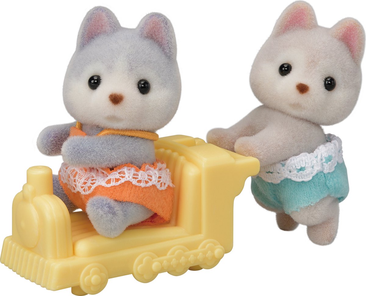 Sylvanian families 5638 husky tweelingen