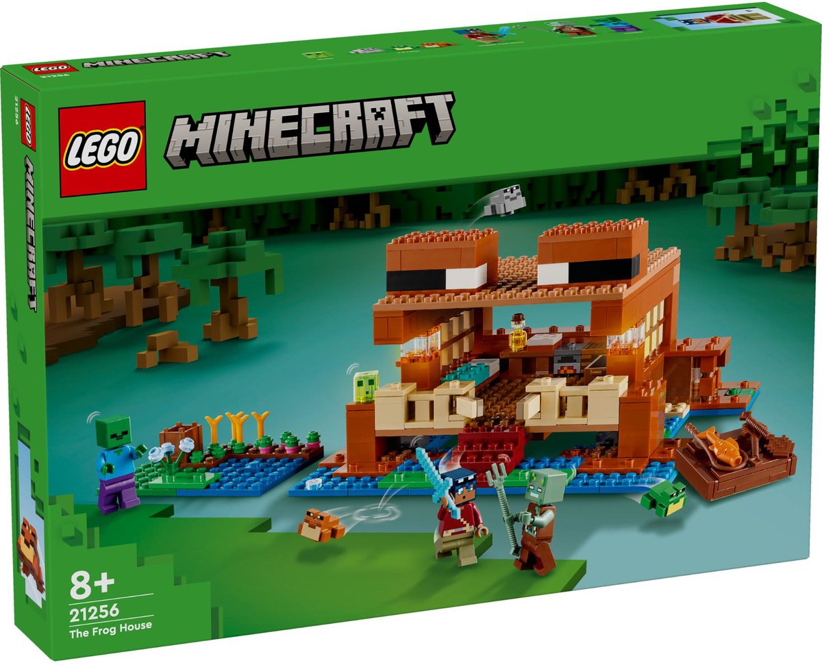 Lego minecraft het kikkerhuis - 21256