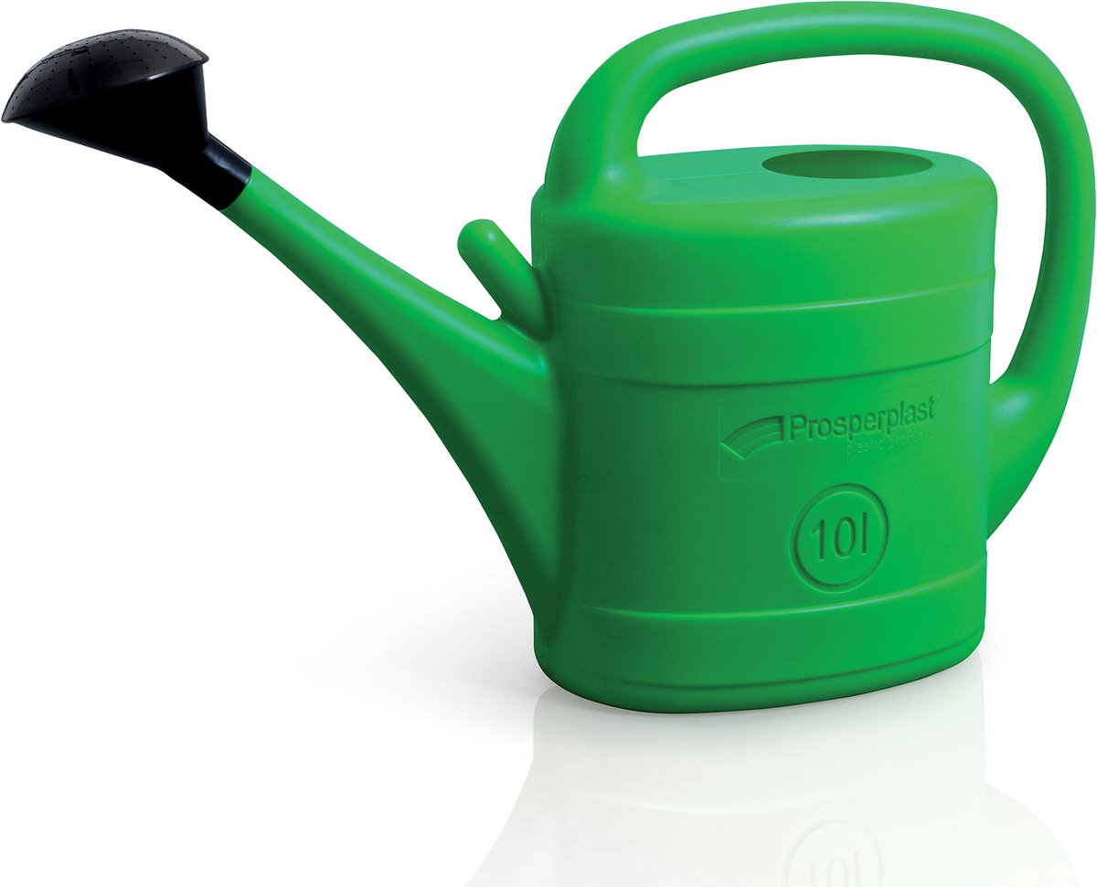 Prosperplast gieter met broeskop - groen - kunststof - 10 liter - gieters voor buiten