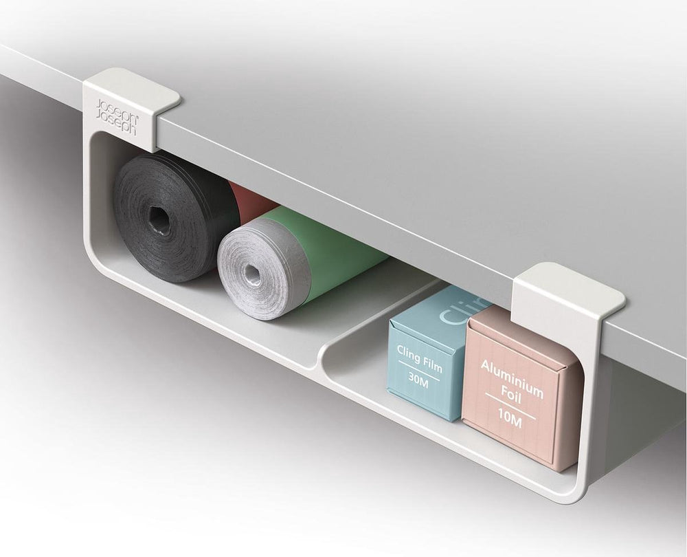 Joseph joseph cupboardstore™ grote plank-hangende folie, zakken en rollen opberger
