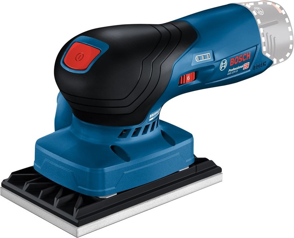 Bosch professional gss 12v-13 accu vlakschuurmachine 12v basic body in l-boxx - 06019l0001