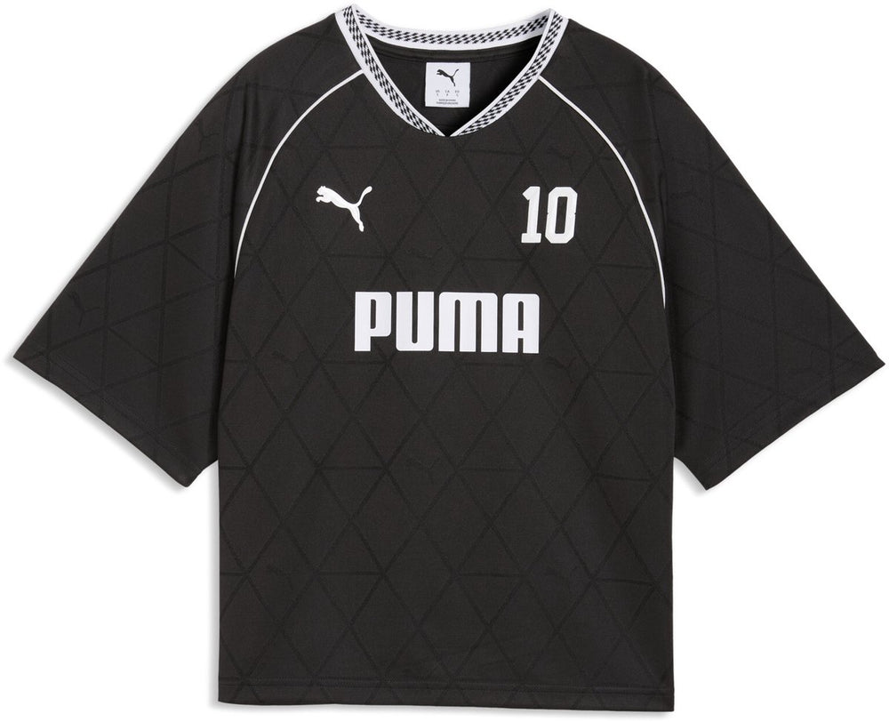 Puma sport relaxed jersey dames t-shirt - black