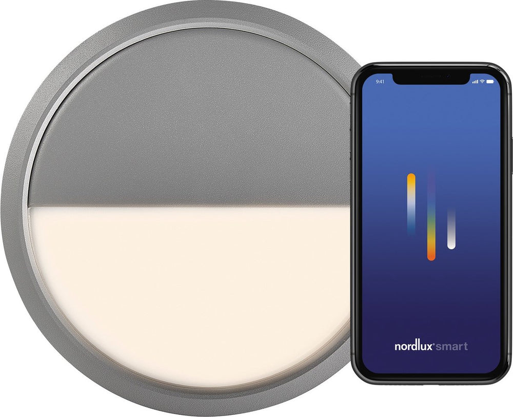 Nordlux ava-plafondlamp-smart-ip54-grijs