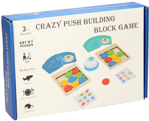 Lobbes houten schuifpuzzel spel met bel voor kinderen - educatief.
