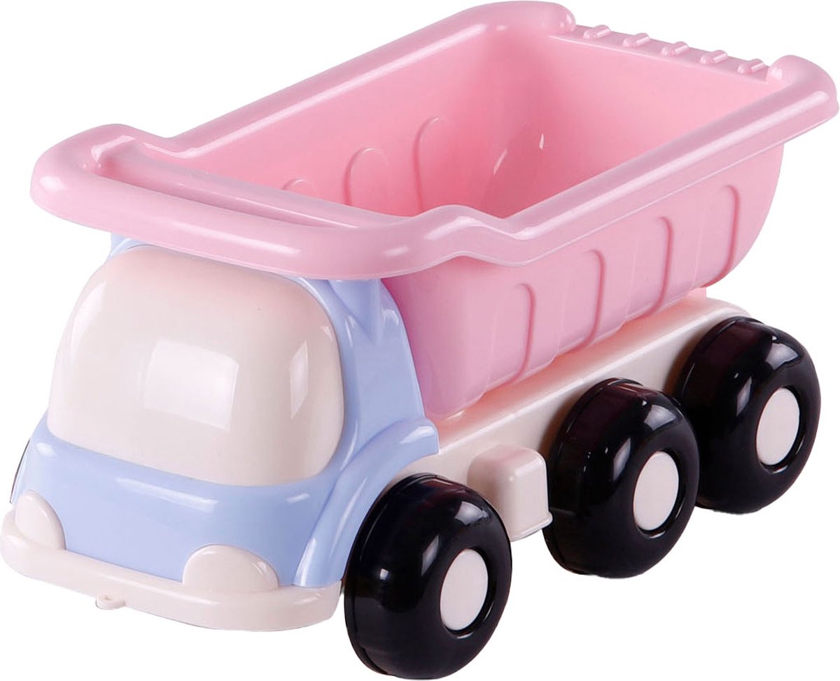 Cavallino streng kiepwagen roze, 29cm