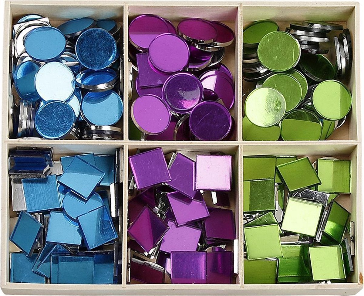 Creativ company https: www.cchobby.nl spiegel-mozaiek-tegels-afm-15-mm-dikte-2-mm-300-stuk-1-doos