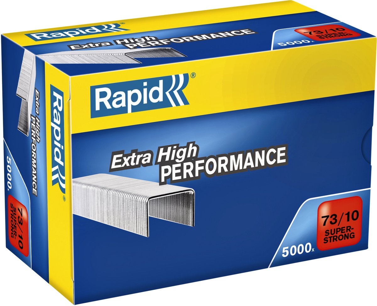 Rapid super sterke nieten type 73 - gegalvaniseerd - 10 mm - 5000 stuks